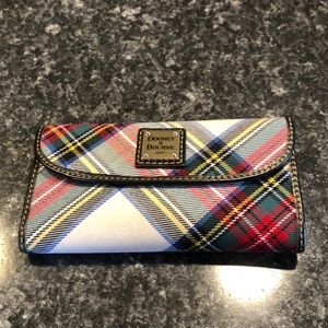 Like New Douney & Bourke Retired Tartan Wallet.